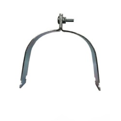 Abrazadera Grapa Metalica 4 pulgadas Ajustable 4 para Tuberia Metalica y PVC  CAA4Z