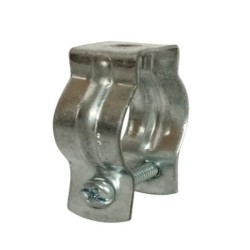 Abrazadera Grapa Metalica 1 Pulgada Colgante Fija Hanger Ajustable  Tuberia Metalica y PVC CAC1Z CH3
