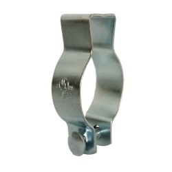 Abrazadera Grapa Metalica 1 1/4 Pulgada Colgante Fija Hanger Ajustable  Tuberia Metalica y PVC