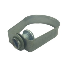 Abrazadera Grapa Metalica 1 1/2 Pulgada Colgante Pera para Tuberia Metalica y PVC CACP112