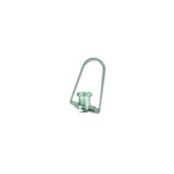 Abrazadera Grapa Metalica   1/2 Pulgada Colgante Pera para Tuberia Metalica y PVC