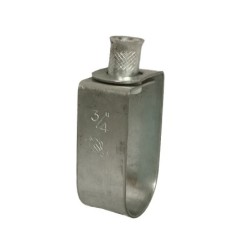 Abrazadera Grapa Metalica   3/4 Pulgada Colgante Pera para Tuberia Metalica y PVC