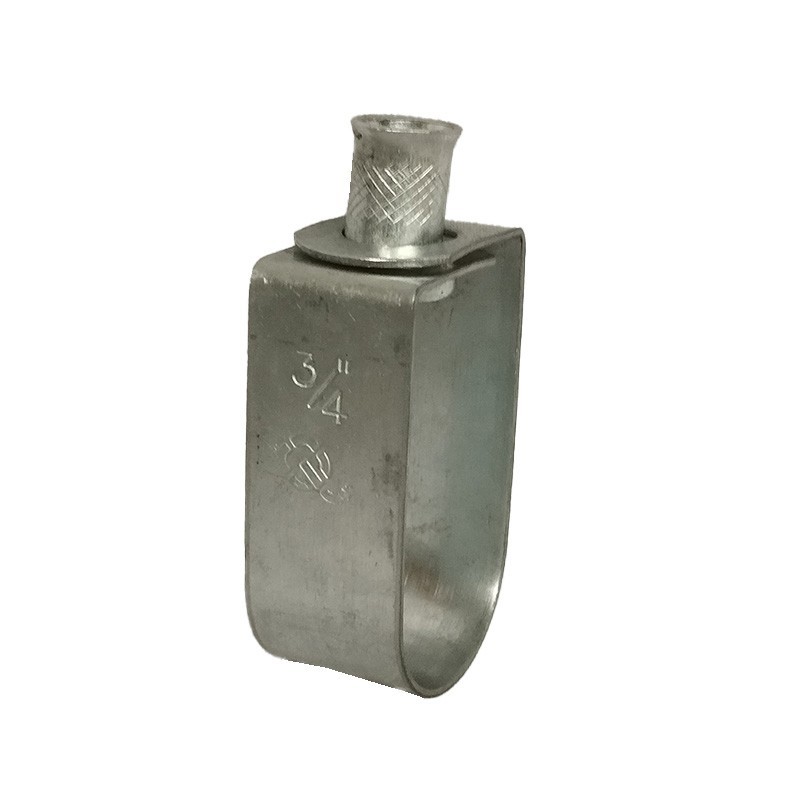 Abrazadera Grapa Metalica   3/4 Pulgada Colgante Pera para Tuberia Metalica y PVC