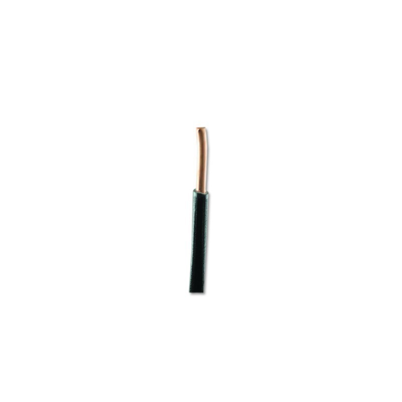 Alambre de Cobre Aislado THHN No  8 Negro  31353140001 Cortas de 50 Metros