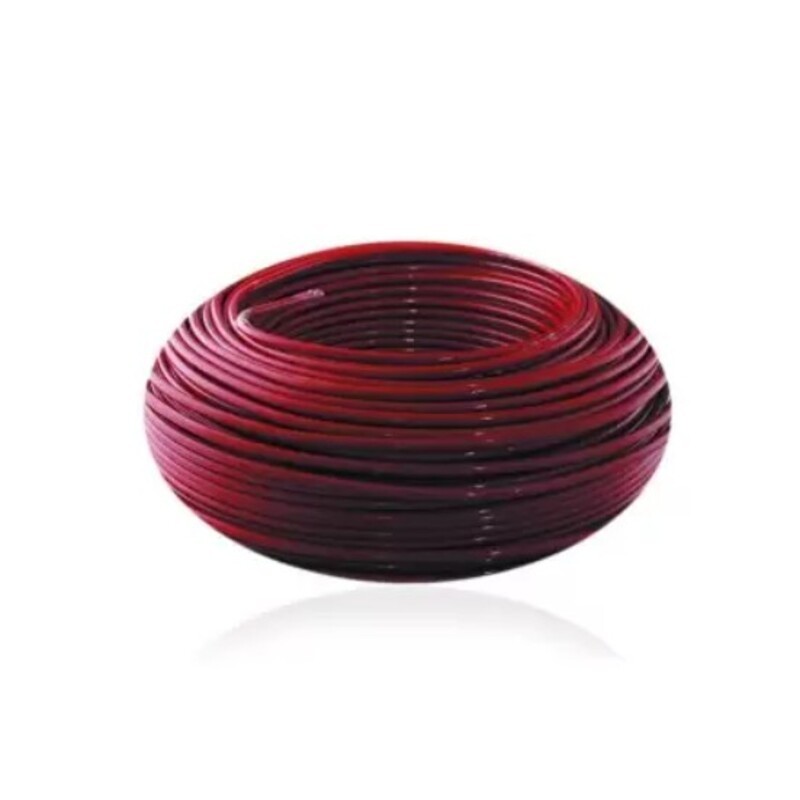 Alambre de Cobre Aislado THHN No  8 Rojo  31353140003 Cortas de 50 Metros