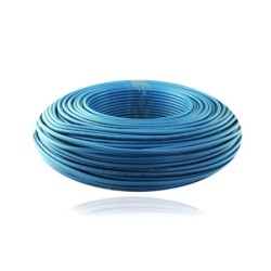 Alambre de Cobre Aislado THHN No 10 Azul  8710 Cortas de 50 Metros