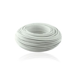 Alambre de Cobre Aislado THHN No 10 Blanco  31353101002 Cortas de 50 Metros
