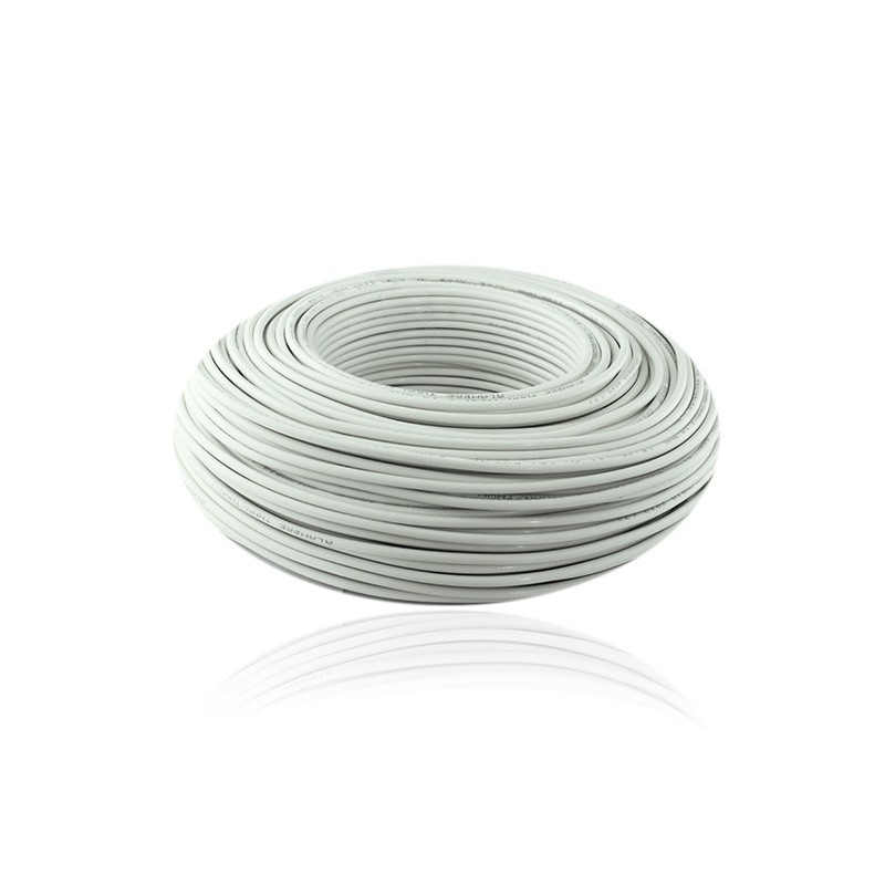 Alambre de Cobre Aislado THHN No 10 Blanco  31353101002 Cortas de 50 Metros