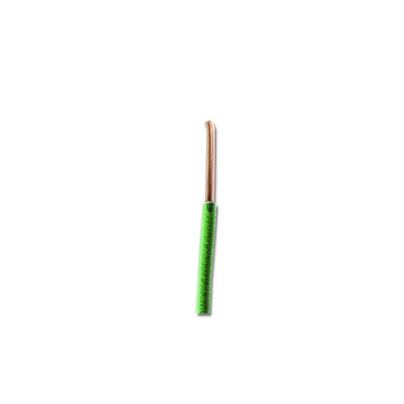Alambre de Cobre Aislado THHN No 10 Verde  8710 Cortas de 50 Metros