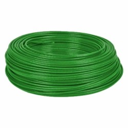 Alambre de Cobre Aislado THHN No 10 Verde  8710 Cortas de 50 Metros