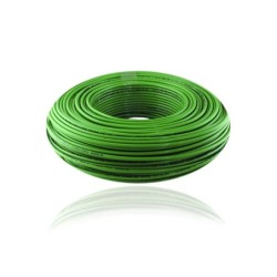 Alambre de Cobre Aislado THHN No 10 Verde  31353100005 Cortas de 50 Metros