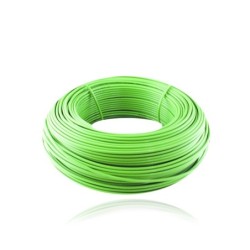Alambre de Cobre Aislado THHN No 12 Verde   Cortas de 50 Metros