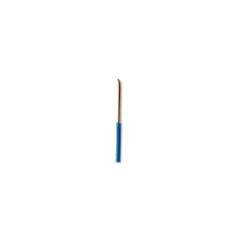 Alambre de Cobre Aislado THHN No 14 Azul  31353060004 Cortas de 50 Metros