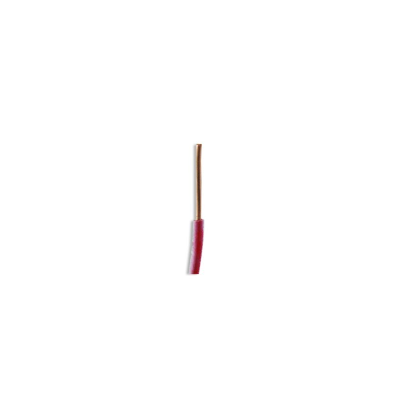 Alambre de Cobre Aislado THHN No 14 Rojo  8714 Cortas de 50 Metros