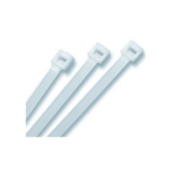 Amarre Plastico 10x2.5mm BLANCO Paquete X 100 Unidades