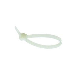 Amarre Plastico 25x4.8mm BLANCO Paquete X 100 Unidades