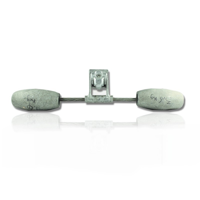 Amortiguador para vibracion CL    266 8-336MCM 3 6KG