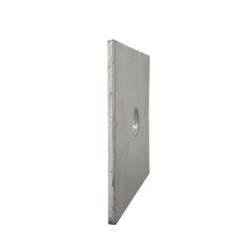 Arandela Cuadrada Plana de 4 x 4 x 5/8 Pl  1/4 ARC34