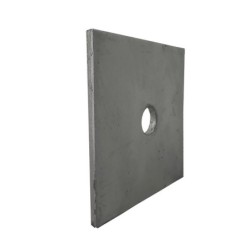 Arandela Cuadrada Plana de 4 x 4 x 5/8 Pl  1/4 ARC34