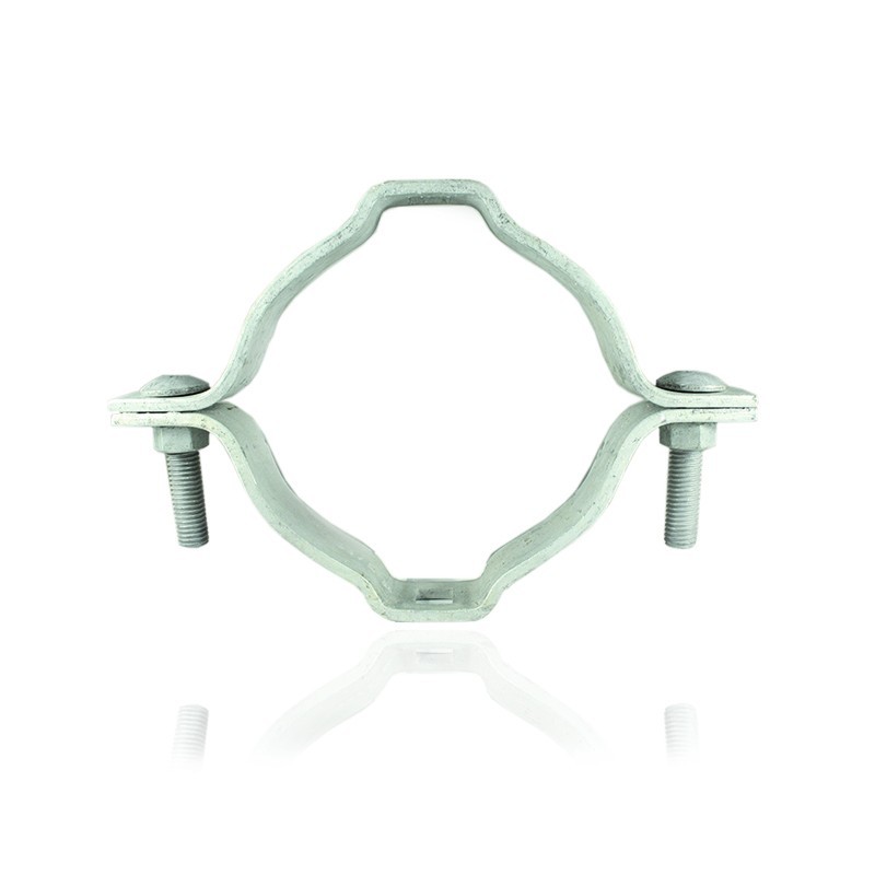 Abrazadera o Collarin de 2  Dos Salidas  7 - 8 Platina  1/4 Pulgada 180 mm   CL 1803