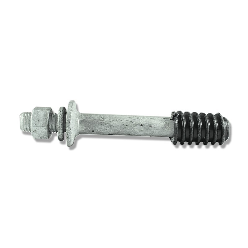 Espigo Cruceta Metalica de 5-8 x  5 Pulgada Largo Total 6 1-2 Pulgada Rosca Nylon 1 Pulgada ESPN