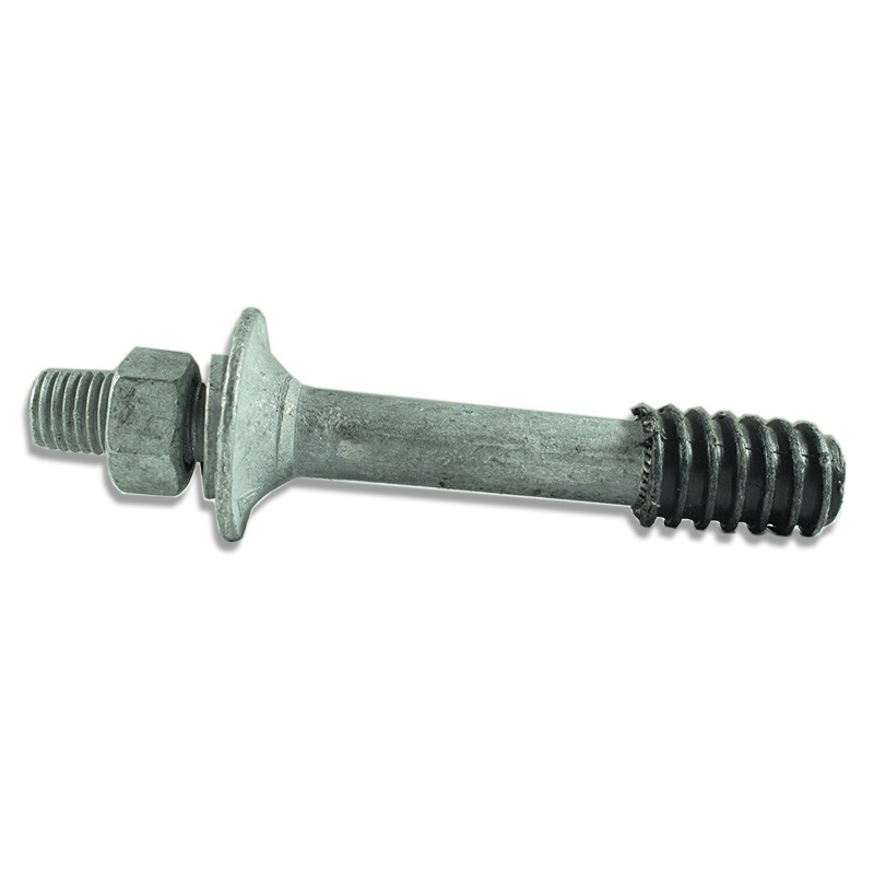 Espigo Cruceta Metalica de 3-4 x  5 Pulgada Largo Total 6 3-4 Pulgada Rosca Nylon 1 Pulgada ESPN3