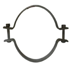 Abrazadera o Collarin Liso de 11 - 12 Platina  1/4 Pulgada Bajo Silicio 280 mm   CL 2801