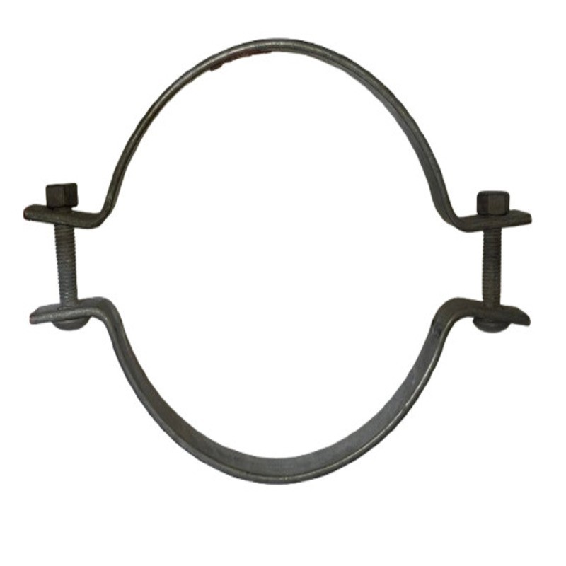 Abrazadera o Collarin Liso de 11 - 12 Platina  1/4 Pulgada Bajo Silicio 280 mm   CL 2801