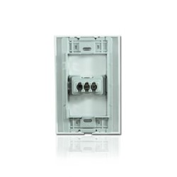 Interruptor Sencillo Blanco Marca Astral Empotrable Para Pared PT144101B