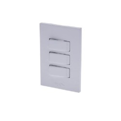Astral Interruptor Triple Blanco  PT144103B