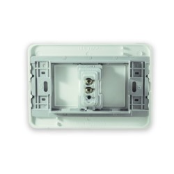 Pulsador Electrico Sencillo Blanco Ultra PT144126SB
