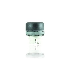 Cabeza ABB de Pulsador Rasante MP1-11G Momentaneo Iluminado Verde 1SFA611100R1102