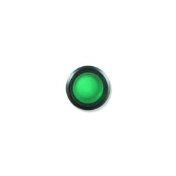 Cabeza ABB de Pulsador Rasante MP1-11G Momentaneo Iluminado Verde 1SFA611100R1102