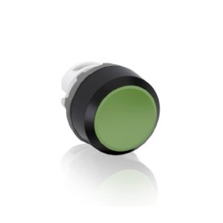 Cabeza ABB de Pulsador Rasante MP1-10G Momentaneo  Verde  1SFA611100R1002
