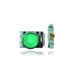 Piloto Modular Verde ABB con Base sin Led  PIMV00