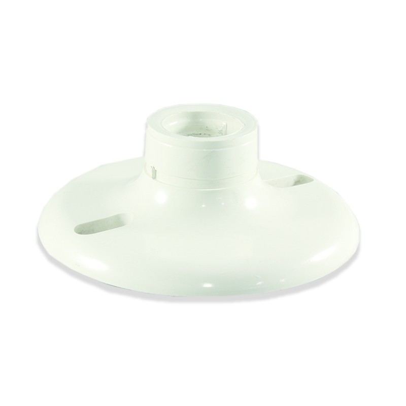 Roseta Plastica para Techo o Pared  Base de Fijacion para Lamparas y Accesorios