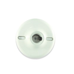 Roseta Plastica para Techo o Pared  Base de Fijacion para Lamparas y Accesorios