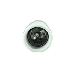Roseta de Loza Tipo Mogul  Especial para Instalar Bombillos con Rosca Mogul  de Grande  E40