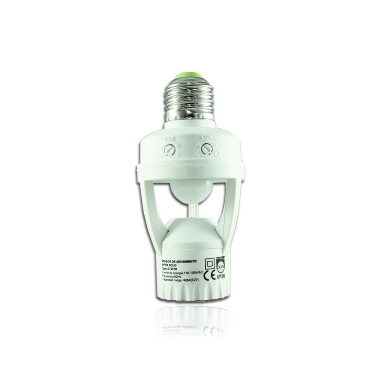 Sensor De Mov Tipo Socket  360° CILES                PT544314