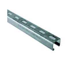 Riel Channel 4X4 X 3 00 mts Troquelado