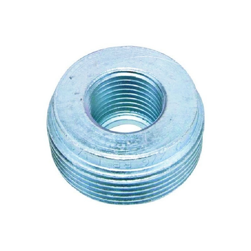 Reduccion Bushing CROUSE HINDS Serie RE para areas peligrosas de 2 Pulg X 1  Pulg en Aluminio  RE63 SA