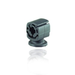 Soporte Anillo Plastico 20mm RD 8-10 M8 Gris Corto  17720