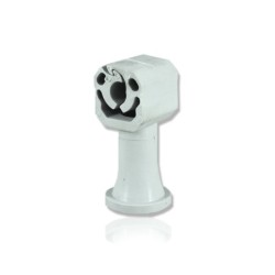 Soporte Anillo Plastico 40mm RD 8-10 Gris Largo