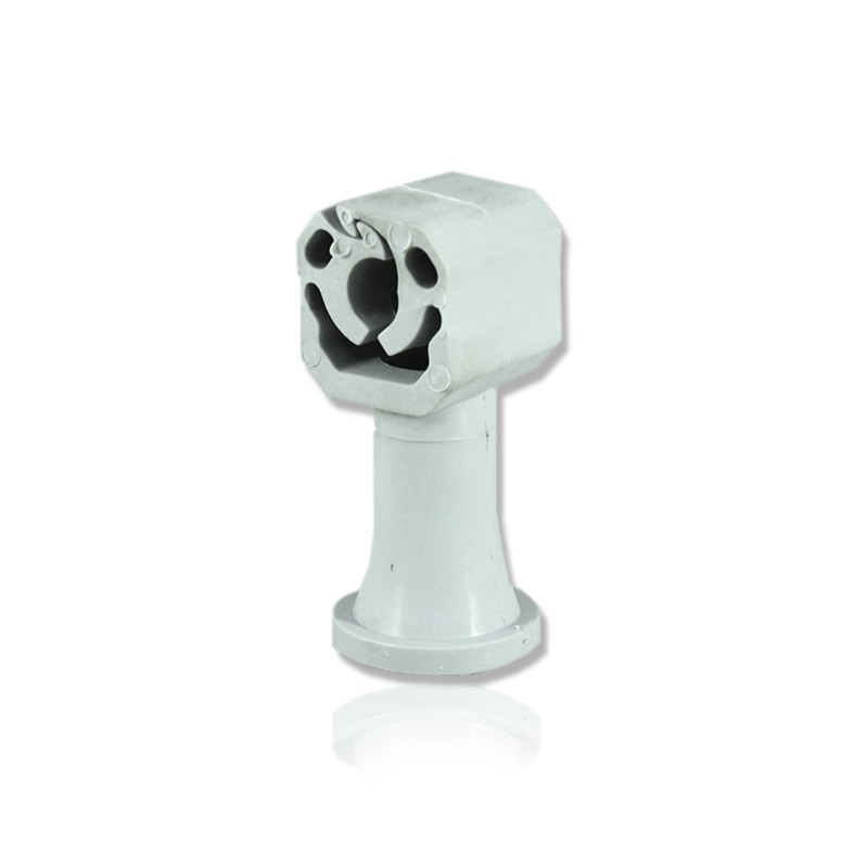 Soporte Anillo Plastico 40mm RD 8-10 Gris Largo