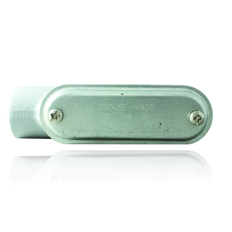 Conduleta CROUSE HINDS Serie 7 NEMA3R Forma- LB  1 Pulg  En Aluminio       640612LB37 CG C TAPA Y EMP