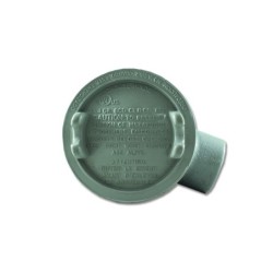 Caja Redonda GUA Redonda Forma-AB de 1 Pulg  con Tapa Roscada 3 Pulg   GUAB36 ALUM