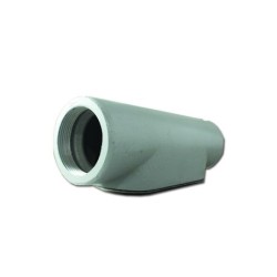 Conduleta CROUSE HINDS Serie 7 NEMA3R Forma- C   3-4 Pulg  En Aluminio       640601C27 CG C TAPA Y EMP