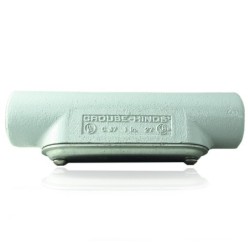 Conduleta CROUSE HINDS Serie 7 NEMA3R Forma- C  1 Pulg  En Aluminio       640602C37 CG C TAPA Y EMP
