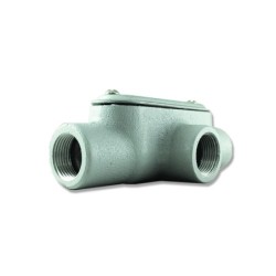 Conduleta CROUSE HINDS Serie 7 NEMA3R Forma- T  1 En Aluminio       640642T37 CG C TAPA Y EMP