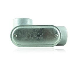 Conduleta CROUSE HINDS Serie 7 NEMA3R Forma- LL  2 Pulg  En Aluminio       640625LL67 CG C TAPA Y EMP
